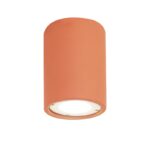 ARETE - ΣΠΟΤ ΤΟΙΧΟΥ ΑΡΧΙΤΕΚΤΟΝΙΚΟΥ ΦΩΤΙΣΜΟΥ ΣΤΡΟΓΓΥΛΟ ΤΕΡΑΚΟΤΑ ΣΥΜΒΑΤΙΚΟ 1xGU10 & LED 7W IP65 Φ90x130mm