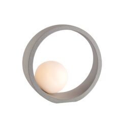 ΕΠΙΤΡΑΠΕΖΙΟ Φ/Σ 1ΧG9 ΦΥΣΙΚΟ ΤΣΙΜΕΝΤΟ+ΛΕΥΚΟ ΓΥΑΛΙ D24x10CM VENUS