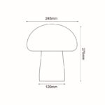 LED SMD POST LUMINAIRE 10W 850LM 230V AC 3.000K RA80 IP65 30.000HRS WHITE CEMENT - Image 7