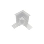 ΓΩΝΙΑ 90° ΓΙΑ ΜΑΓΝΗΤΙΚΗ ΡΑΓΑ ΧΩΝΕΥΤΗ ΛΕΥΚΗ