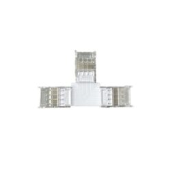 ΣΥΝΔΕΣΜΟΣ T ΓΙΑ 10mm RGB 5050 ΛΩΡΙΔΑ LED SMD