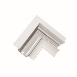 ΓΩΝΙΑ 90° ΓΙΑ ΜΑΓΝΗΤΙΚΗ ΡΑΓΑ TRIMLESS  ΛΕΥΚΗ