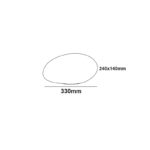 ΗΛΙΑΚΗ/ΕΠΑΝΑΦΟΡΤΙΖΟΜΕΝΗ RGBW LED ΠΕΤΡΑ 33*24*14cm IP54 LiFePO4 1800mAh - Image 4