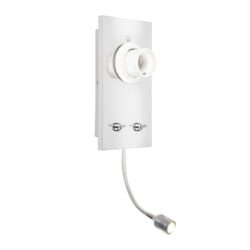 ΒΑΣΗ ΑΠΛΙΚΑΣ ΧΡΩΜΙΟΥ ΜΕΤΑΛΛΙΚΗ ΣΥΜΒΑΤΙΚΗ/LED 1XE27+3W IP20 ΔΙΑΚΟΠ PYTHON