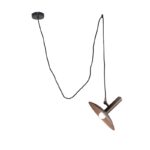 NETTO ΦΩΤΙΣΤΙΚΟ ΚΡΕΜΑΣΤΟ ΚΑΦΕ ΜΑΤ ΜΕΤΑΛΛΙΚΟ ΣΥΜΒΑΤΙΚΟ 1ΧΕ14 IP20 Φ250Χ180Χ1200mm