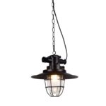 NETTO ΦΩΤΙΣΤΙΚΟ ΚΡΕΜΑΣΤΟ ΜΑΥΡΟ ΜΑΤ ΜΕΤΑΛΛΙΚΟ ΣΥΜΒΑΤΙΚΟ 1ΧΕ27 IP20 Φ300Χ1200mm