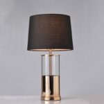 ΕΠΙΤΡΑΠΕΖΙΟ Φ/Σ 1ΧΕ27 ΟΡΕΙΧΑΛΚΟ ΓΥΑΛΙ+ΑΜΠΑΖΟΥΡ Φ25ΧΗ45CM RENOUAR - Image 5