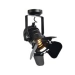 ALMODOVAR-ΦΩΤΙΣΤΙΚΟ ΕΠΙΤΟΙΧΟ/ΟΡΟΦΗΣ ΜΑΥΡΟ ΜΑΤ ΜΕΤΑΛΛΙΚΟ ΣΥΜΒΑΤΙΚΟ 1ΧΕ27 IP20 34Χ20ΧΗ40CM