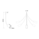 WHITE LED TRACK LIGHT 10W 3000K 4WIRES 24° 850LM 230V Ra80 - Image 4