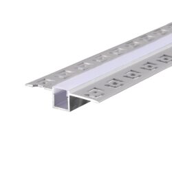 JADE ΠΡΟΦΙΛ ΑΛΟΥΜΙΝΙΟΥ TRIMLESS  ΜΕ ΟΠΑΛ PC ΚΑΛΥΜΜΑ 2m/τμχ