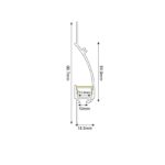 BROCK ΠΡΟΦΙΛ ΑΛΟΥΜΙΝΙΟΥ ΜΕ ΟΠΑΛ ΚΑΛΥΜΜΑ - Image 2