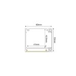 CALLA ΕΠΙΤΟΙΧΟ ΠΡΟΦΙΛ ΜΕ ΟΠΑΛ ΚΑΛΥΜΜΑ - Image 2