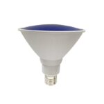 LED SMD PAR38 15W ΜΠΛΕ 1150LM 230V AC RA80 30000HRS 110° 1xE27  IP65