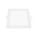 LED ΠΑΝΕΛ ΧΩΝΕΥΤΟ 230V AC 18W 3000K 1700LM  Ra80 Φ223mm ΛΕΥΚΟ ΤΕΤΡΑΓΩΝΟ