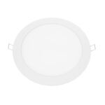 LED ΠΑΝΕΛ ΧΩΝΕΥΤΟ 230V AC 23W 3000K 2050LM Ra80 Φ298mm ΛΕΥΚΟ ΣΤΡΟΓΓΥΛΟ