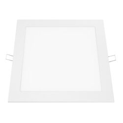LED ΠΑΝΕΛ ΧΩΝΕΥΤΟ 230V AC 23W 4000K 2120LM Ra80 Φ300mm ΛΕΥΚΟ ΤΕΤΡΑΓΩΝΟ