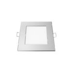 LED SLIM PANEL NM SQUARE REC. 6W 3000K 450LM 118mm 230V AC Ra80