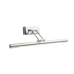 NETTO ΦΩΤΙΣΤΙΚΟ EΠITOIXO ΧΡΩΜΙΟ ΜΕΤΑΛΛΙΚΟ LED 12W 3000K 780Lm IP20 130Χ60mm