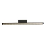 CHLOE-ΦΩΤΙΣΤΙΚΟ ΕΠΙΤΟΙΧΟ ΜΑΥΡΟ ΜΑΤ ΜΕΤΑΛΛΙΚΟ LED 16W 3000K 1040LM IP44 56X7X7CM