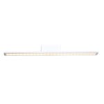 CHLOE-ΦΩΤΙΣΤΙΚΟ ΕΠΙΤΟΙΧΟ ΛΕΥΚΟ ΜΑΤ ΜΕΤΑΛΛΙΟ LED 16W 3000K 1040LM IP44 56X7X7CM
