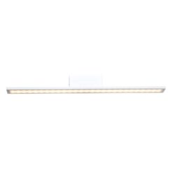 CHLOE-ΦΩΤΙΣΤΙΚΟ ΕΠΙΤΟΙΧΟ ΛΕΥΚΟ ΜΑΤ ΜΕΤΑΛΛΙΟ LED 16W 3000K 1040LM IP44 56X7X7CM