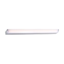 NETTO ΦΩΤΙΣΤΙΚΟ ΕΠΙΤΟΙΧΟ ΑΣΗΜΙ ΑΛΟΥΜΙΝΙΟ LED 12W 300K 780Lm IP44 570X70MM