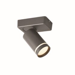 DIVINO-ΦΩΤΙΣΤΙΚΟ ΕΠΙΤΟΙΧΟ/ΟΡΟΦΗΣ ΑΜΜΩΔΕΣ ΓΚΡΙ ΣΥΜΒΑΤΙΚΟ 1XGU10 IP20 12X7X13