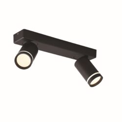 ΕΠΙΤΟΙΧΟ Φ/Σ 2XGU10 DIVINO ΜΑΥΡΟ ΑΛΟΥΜΙΝΙΟ IP20 32X7X13