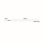RIMO ΓΡΑΜΜΙΚΟ ΦΩΤΙΣΤΙΚΟ LED 19W 1700LM 4000K 120° 230V AC IP40 Ra80 30.000HRS 600mm - Image 3