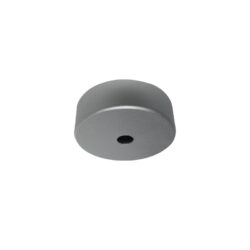 ΜΕΤΑΛΛΙΚΗ ΓΚΡΙ ΣΤΡΟΓΓΥΛΗ ΡΟΖΕΤΑ Φ80x30mm