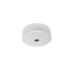 ΜΕΤΑΛΛΙΚΗ ΛΕΥΚΗ ΣΤΡΟΓΓΥΛΗ ΡΟΖΕΤΑ Φ80x30mm