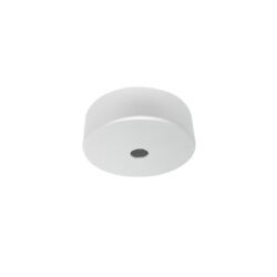 ΜΕΤΑΛΛΙΚΗ ΛΕΥΚΗ ΣΤΡΟΓΓΥΛΗ ΡΟΖΕΤΑ Φ80x30mm