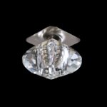 NETTO ΦΩΤΙΣΤΙΚΟ ΟΡΟΦΗΣ ΣΑΤΙΝΕ ΝΙΚΕΛΙΟ ΚΡΥΣΤΑΛΛΟ ΣΥΜΒΑΤΙΚΟ 1ΧG9 IP20 Φ70Χ64mm