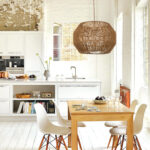 InLight Κρεμαστό φωτιστικό καφέ από σχοινί 1XE27 D:35cm (4503) - Image 2