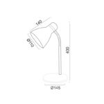 ΠΟΡΤΑΤΙΦ Ε27 40W ΓΚΡΙ MAUI - Image 4