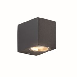 ΣΠΟΤ ΟΡΟΦΗΣ ΑΡΧΙΤΕΚΤΟΝΙΚΟΥ ΦΩΤΙΣΜΟΥ ΣΚΟΥΡΟ ΓΚΡΙ ΣΥΜΒΑΤΙΚΟ 1xGU10 & LED 3W IP65 58x81x92mm