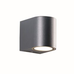 ΣΠΟΤ ΟΡΟΦΗΣ ΑΡΧΙΤΕΚΤΟΝΙΚΟΥ ΦΩΤΙΣΜΟΥ ΣΚΟΥΡΟ ΓΚΡΙ ΣΥΜΒΑΤΙΚΟ 1xGU10 & LED 3W IP65 58x92x81mm