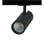 LED ΦΩΤΙΣΤΙΚΟ ΡΑΓΑΣ 230V AC 27W 3000K 1-PHASE 36° 3120LM Ra80 Φ74x170mm 5YRS ΑΜΜΩΔΕΣ ΜΑΥΡΟ