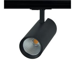 LED ΦΩΤΙΣΤΙΚΟ ΡΑΓΑΣ 230V AC 27W 3000K 1-PHASE 36° 3120LM Ra80 Φ74x170mm 5YRS ΑΜΜΩΔΕΣ ΜΑΥΡΟ