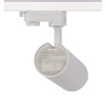 LED ΦΩΤΙΣΤΙΚΟ ΡΑΓΑΣ 230V AC 27W 3000K 3-PHASE 36° 3120LM  Ra80 Φ74x170mm 5YRS ΑΜΜΩΔΕΣ ΛΕΥΚΟ - Image 2