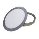 Υ/Κ SILVER LED ROUND PC SLIM PANEL 14W 3000K 950Lm230V Φ170 Ra80