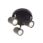 ORFEAS-ΦΩΤΙΣΤΙΚΟ ΕΠΙΤΟΙΧΟ/ΟΡΟΦΗΣ ΑΜΜΩΔΕΣ ΜΑΥΡΟ ΜΕΤΑΛΛΙΚΟ ΣΥΜΒΑΤΙΚΟ ΣΠΟΤ III 3ΧGU10 IP20 10X16