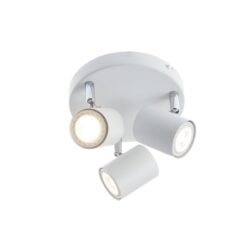 ORFEAS-ΦΩΤΙΣΤΙΚΟ ΕΠΙΤΟΙΧΟ/ΟΡΟΦΗΣ ΑΜΜΩΔΕΣ ΛΕΥΚΟ ΜΕΤΑΛΛΙΚΟ ΣΥΜΒΑΤΙΚΟ ΣΠΟΤ III 3ΧGU10 IP20 16