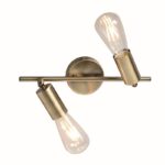 NETTO ΦΩΤΙΣΤΙΚΟ ΟΡΟΦΗΣ ΟΡΕΙΧΑΛΚΙΝΟ ΜΕΤΑΛΛΙΚΟ ΣΥΜΒΑΤΙΚΟ 2ΧΕ27 IP20