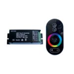 LED ΤΗΛΕΧΕΙΡΙΣΤΗΡΙΟ POWER RGB 18A 12V 216W & 24V 432W RFTOUCH REMOT