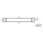 TETE ΓΡΑΜΜΙΚΟ ΦΩΤΙΣΤΙΚΟ LED 70W 1562mm 4000K 7000LM IP66 230VAC Ra80 - Image 2