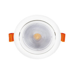 Υ/Κ LED COB ROUND SLIM PANEL 5W 24° 6000K 330Lm 230V Φ55 Ra80