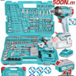 TOTAL ΕΠΑΓΓ. ΣΕΤ ΜΠΟΥΛΟΝΟΚΛΕΙΔΟ ΜΠΑΤ. Li-ion 20V / 500Nm / 4Ah / 1 ΜΠΑΤ 152ΤΕΜ (THKTHP31522)
