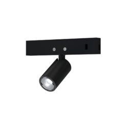 ΜΙΝΙ ΜΑΥΡΟ ΜΑΓΝΗΤΙΚΟ ΣΠΟΤ 24V DC 1W 3000K 80LM 24° Ra90 5YRS Φ12x22mm