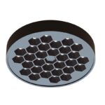 ΜΙΝΙ ΜΑΥΡΟ ΜΑΓΝΗΤΙΚΟ ΣΠΟΤ 24V DC 15W 3000K 950LM 50° Ra90 5YRS Φ122*32ΜΜ